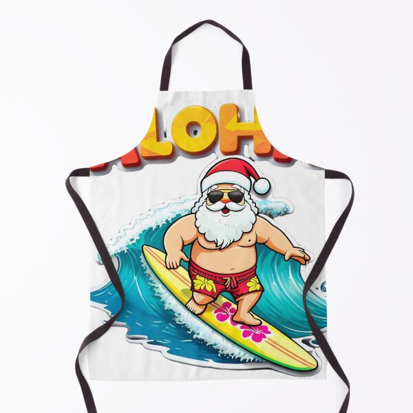 Item preview, Surfing Santa - Aloha Vibes designed and sold by Doug Healey .