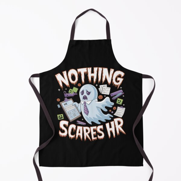 Item preview, Nothing Scares HR: Funny Office Ghost Print designed and sold by cabana.space.