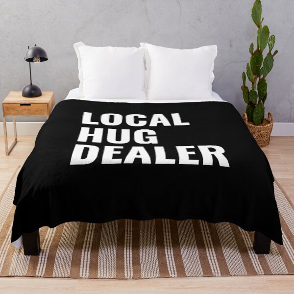 Item preview, Local Hug Dealer Funny Empaths Love Spreader Hugger  designed and sold by The Junto Shop.