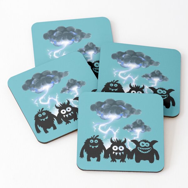Item preview, Happy Monsters designed and sold by Yazzy Essence.