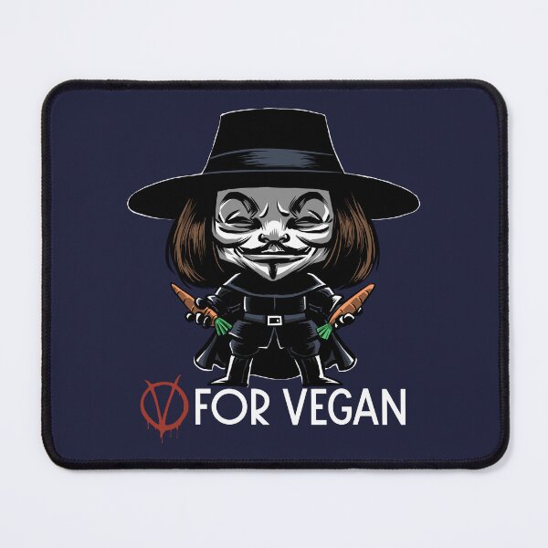 Item preview, V for Vegan designed and sold by Zascanauta.