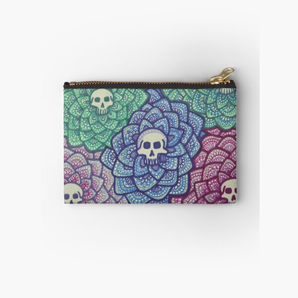Item preview, Spooky Skulls in Succulents Mandala #4 designed and sold by GDiEDesigns.