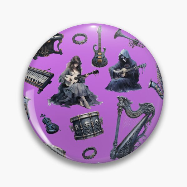 Item preview, Gothic Band Practice Purple Collection designed and sold by lauriedart.