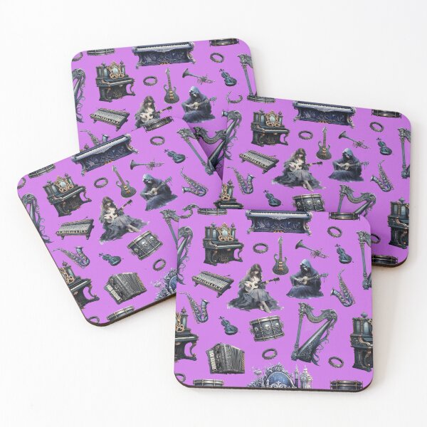 Item preview, Gothic Band Practice Purple Collection designed and sold by lauriedart.