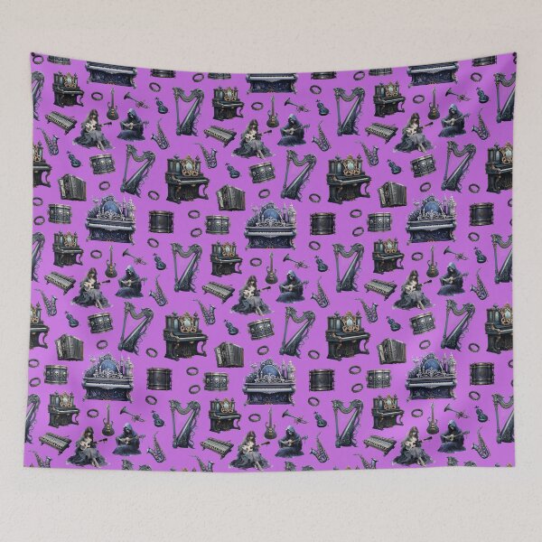 Item preview, Gothic Band Practice Purple Collection designed and sold by lauriedart.