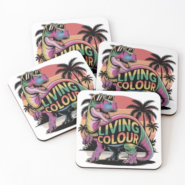 Item preview, Living Colour T-Shirt - Vibrant Art Design, Bold Graphic Tee, Unique Gift for Art and Music Lovers designed and sold by RoaaMagic.