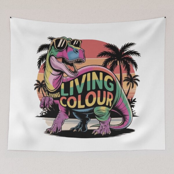 Item preview, Living Colour T-Shirt - Vibrant Art Design, Bold Graphic Tee, Unique Gift for Art and Music Lovers designed and sold by RoaaMagic.
