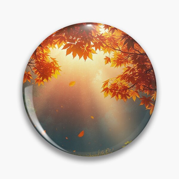 Item preview, Digital art style fall season illustration designed and sold by hjian8219.
