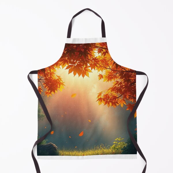 Item preview, Digital art style fall season illustration designed and sold by hjian8219.
