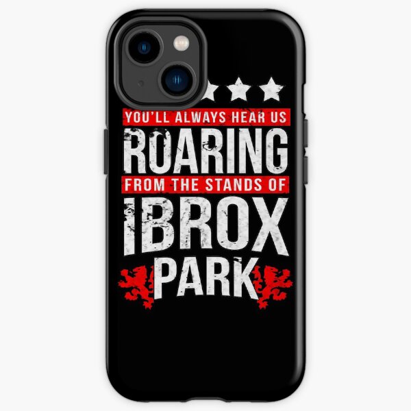 Glasgow Rangers Ibrox Roar (Distressed Look) iPhone Tough Case