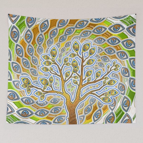 Item preview, TechnicolourEyetree4 designed and sold by Klaus Bremner (Autotelic Art).