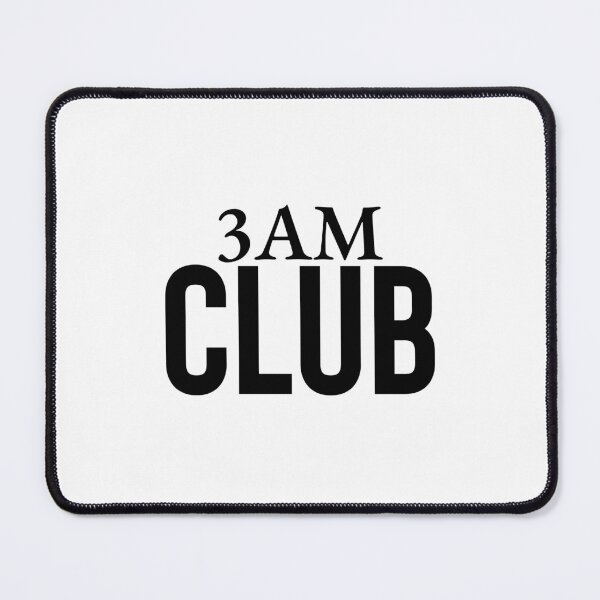 Item preview, 3am Club text designed and sold by philipdev.
