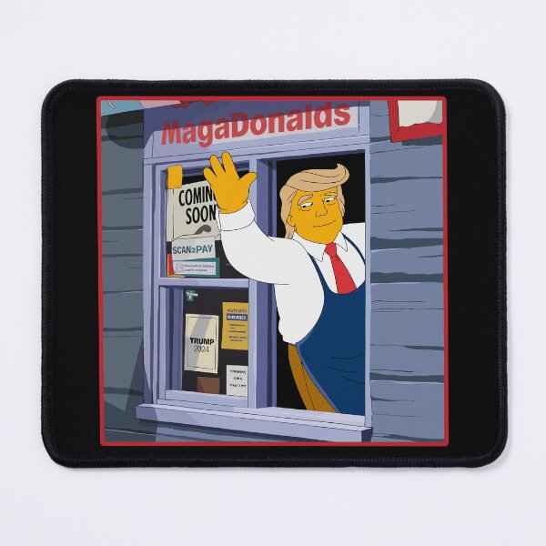 Item preview, Trump McDonald’s Cartoon Style MagaDonalds designed and sold by PerkyParakeet.