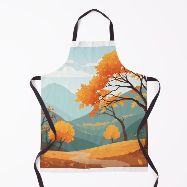 Item preview, Digital art style fall season illustration designed and sold by hjian8219.