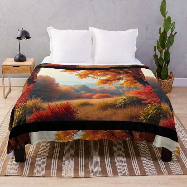 Item preview, Digital art style fall season illustration designed and sold by hjian8219.
