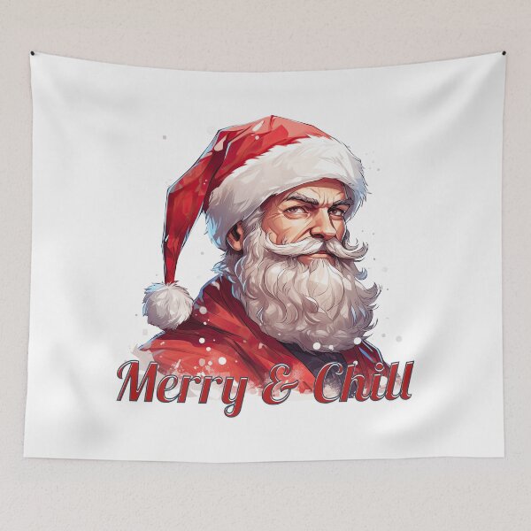 Item preview, Merry & Chill Santa – Festive Holiday  designed and sold by KimRG.