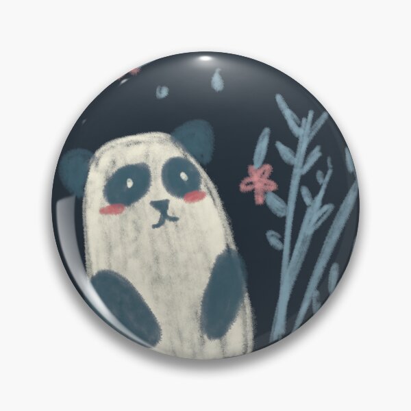 Item preview, Cute panda with flowers illustration for children designed and sold by CecyLL.