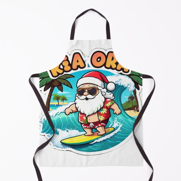 Item preview, Surfing Santa - Kia Ora Vibes designed and sold by Doug Healey .