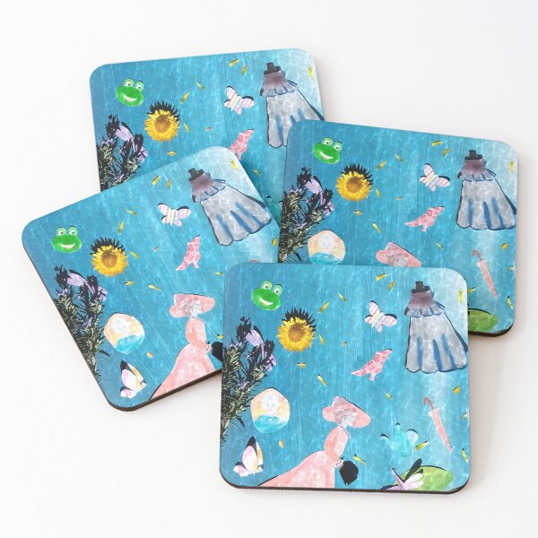 Item preview, La Rana Collage artwork designed and sold by Serenityalma.