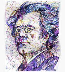 GUSTAV MAHLER portrait.6 Poster