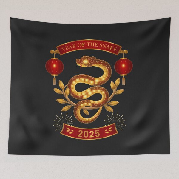 Item preview, Year of the Snake 2025: Celebrating Chinese Tradition And Lunar New Year designed and sold by elynne9.