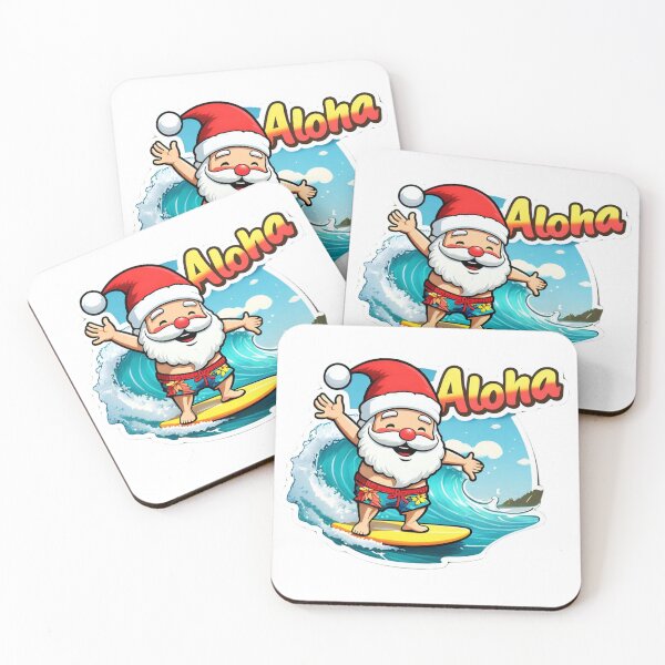 Item preview, Surfing Santa -  Aloha Vibes designed and sold by Doug Healey .