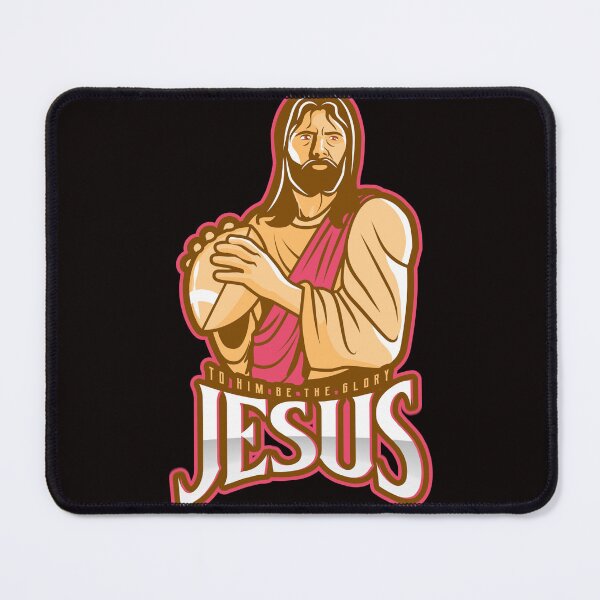Item preview, Jesus Football Player Christian Football Team gift Fan BIBLE VERSE designed and sold by tshirtart2024.