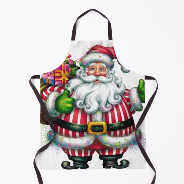 Item preview, SANTA IN AIRBRUSH STYLE designed and sold by likbatonboot.