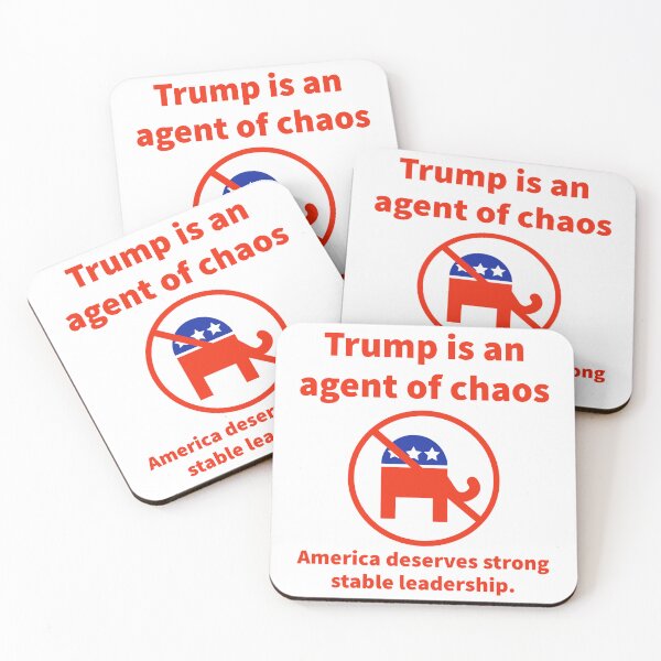 Item preview, Trump is an agent of chaos  designed and sold by Rachel the Artist .
