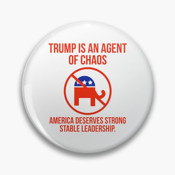 Item preview, Trump is an agent of chaos  designed and sold by Rachel the Artist .