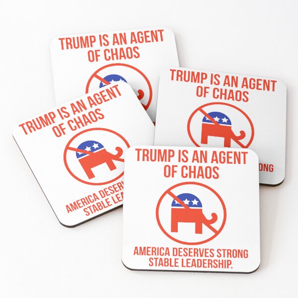 Item preview, Trump is an agent of chaos  designed and sold by Rachel the Artist .
