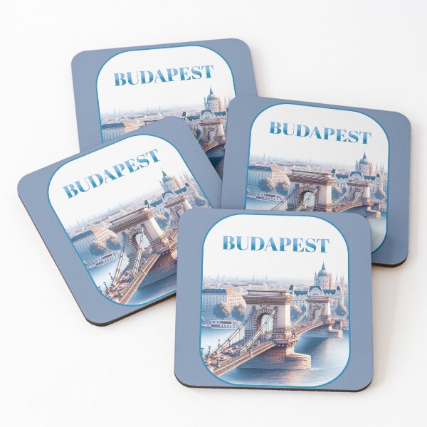 Item preview, Budapest Széchenyi Chain Bridge designed and sold by NPStudio.