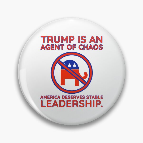 Item preview, Trump is an agent of chaos  designed and sold by Rachel the Artist .