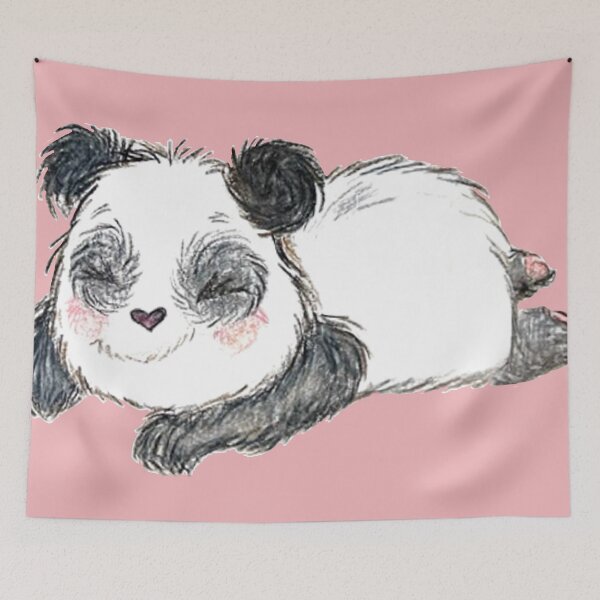 Item preview, Pink Panda! designed and sold by MyBottomShelf.