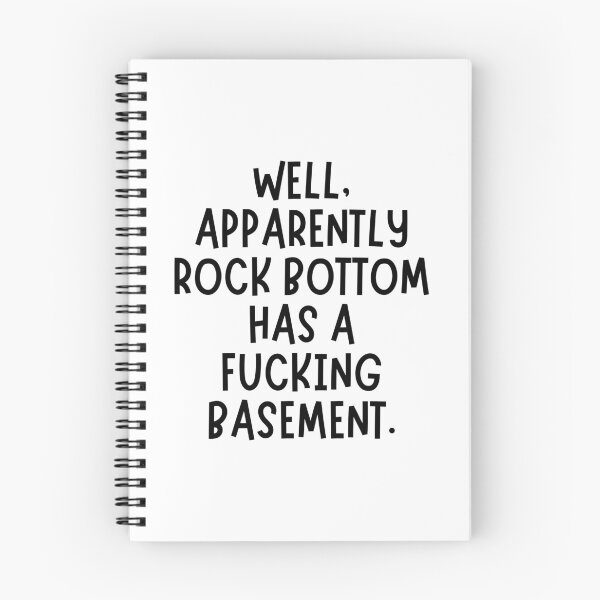 Item preview, Well, apparently rock bottom has a basement designed and sold by MyVioletSkies.