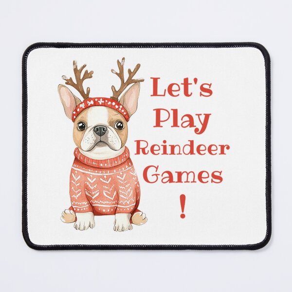 Item preview, Let's Play Reindeer Games! Dog Lover Christmas Gift designed and sold by SSustainable.