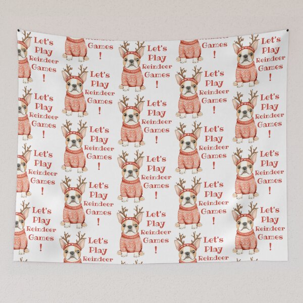 Item preview, Let's Play Reindeer Games! Dog Lover Christmas Gift designed and sold by SSustainable.