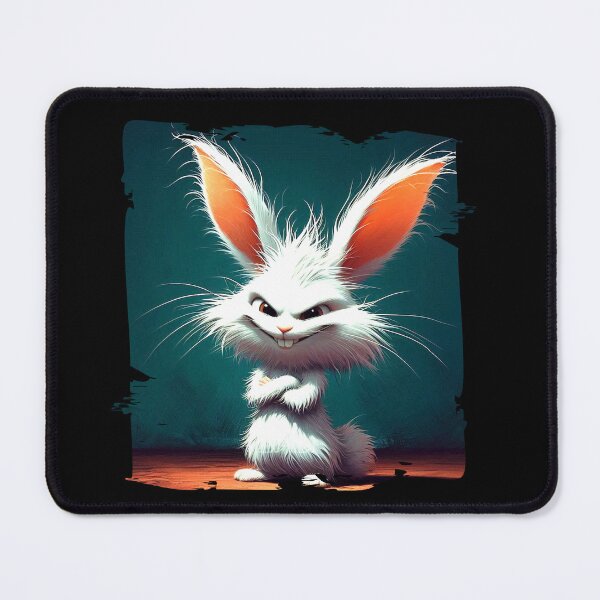 Item preview, Sly Smiling Rabbit Cartoon designed and sold by Hungry-Murphy.