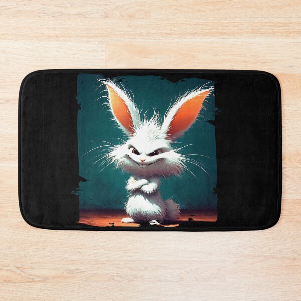 Item preview, Sly Smiling Rabbit Cartoon designed and sold by Hungry-Murphy.