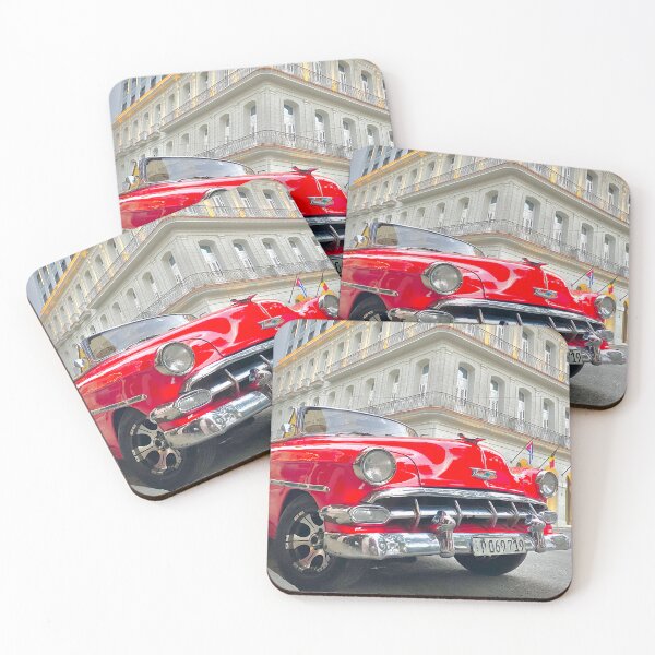 Item preview, Candy Apple Red Chevy Bel Air - Havana, Cuba designed and sold by vozzaphoto.