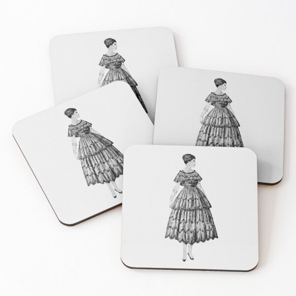 Item preview, Edwardian Fashion Vintage 1916 Illustration 1910s Lady designed and sold by violet-hope.