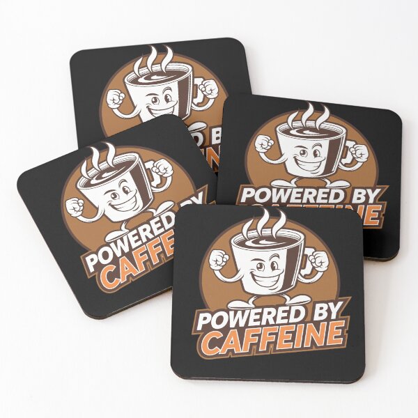 Item preview, Powered by Caffeine designed and sold by DMT924.