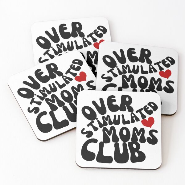 Item preview, Overstimulated Moms Club designed and sold by MyVioletSkies.
