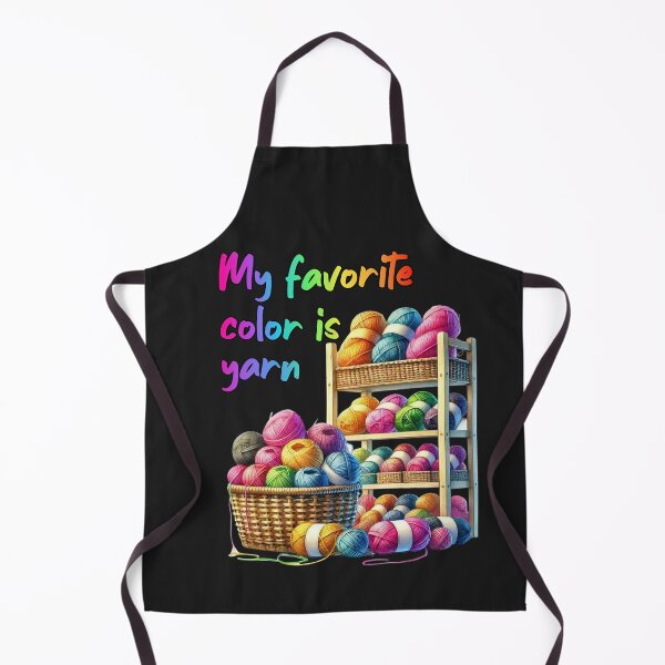 Item preview, My Favorite Color Is Yarn designed and sold by QuirkyChicArts.