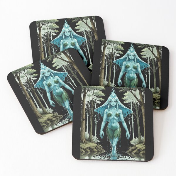 Item preview, Enchanting Creepy Forest and Water Nymphs designed and sold by Arcane  Adorable.