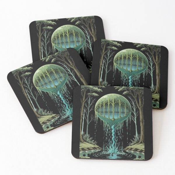 Item preview, Enchanting Creepy Forest and Water Nymphs designed and sold by Arcane  Adorable.