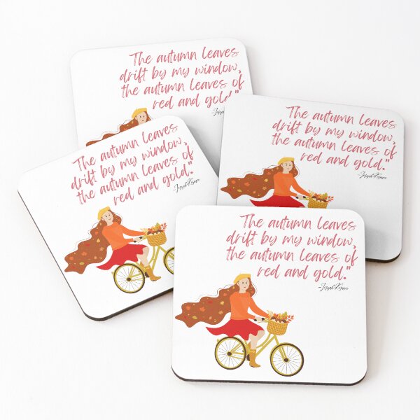 Item preview, The autumn leaves of red and gold designed and sold by VieLittleCorner.
