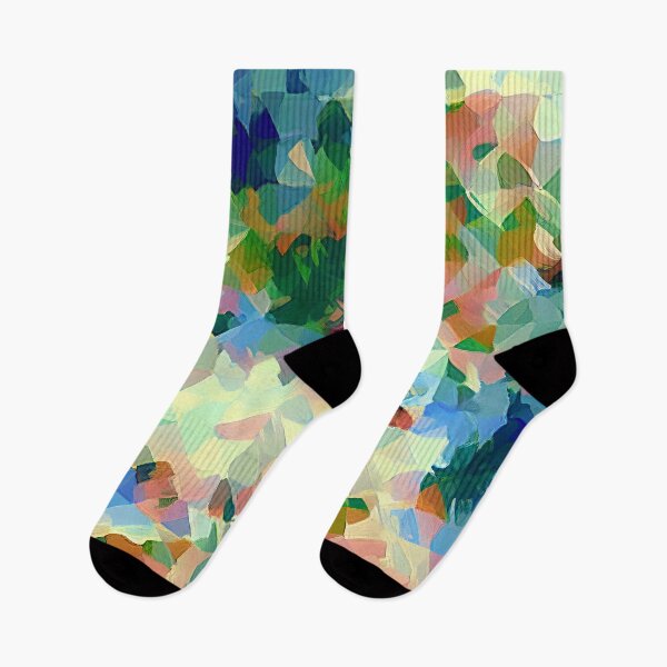 Item preview, Patrón de bosque abstracto designed and sold by TrendyArtInk.