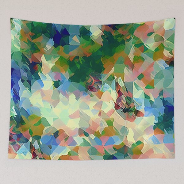 Item preview, Abstract forest pattern designed and sold by TrendyArtInk.
