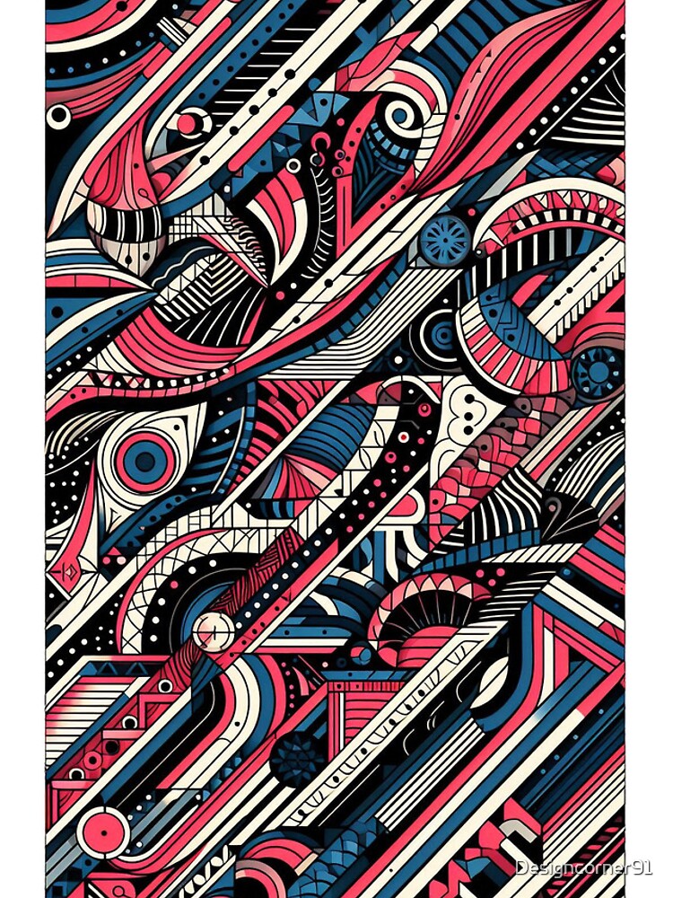 Thumbnail 4 of 4, iPhone Case, Bold Pattern designed and sold by Designcorner91.
